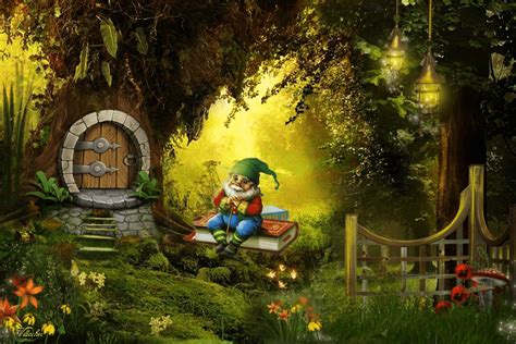 Enchanted magical house